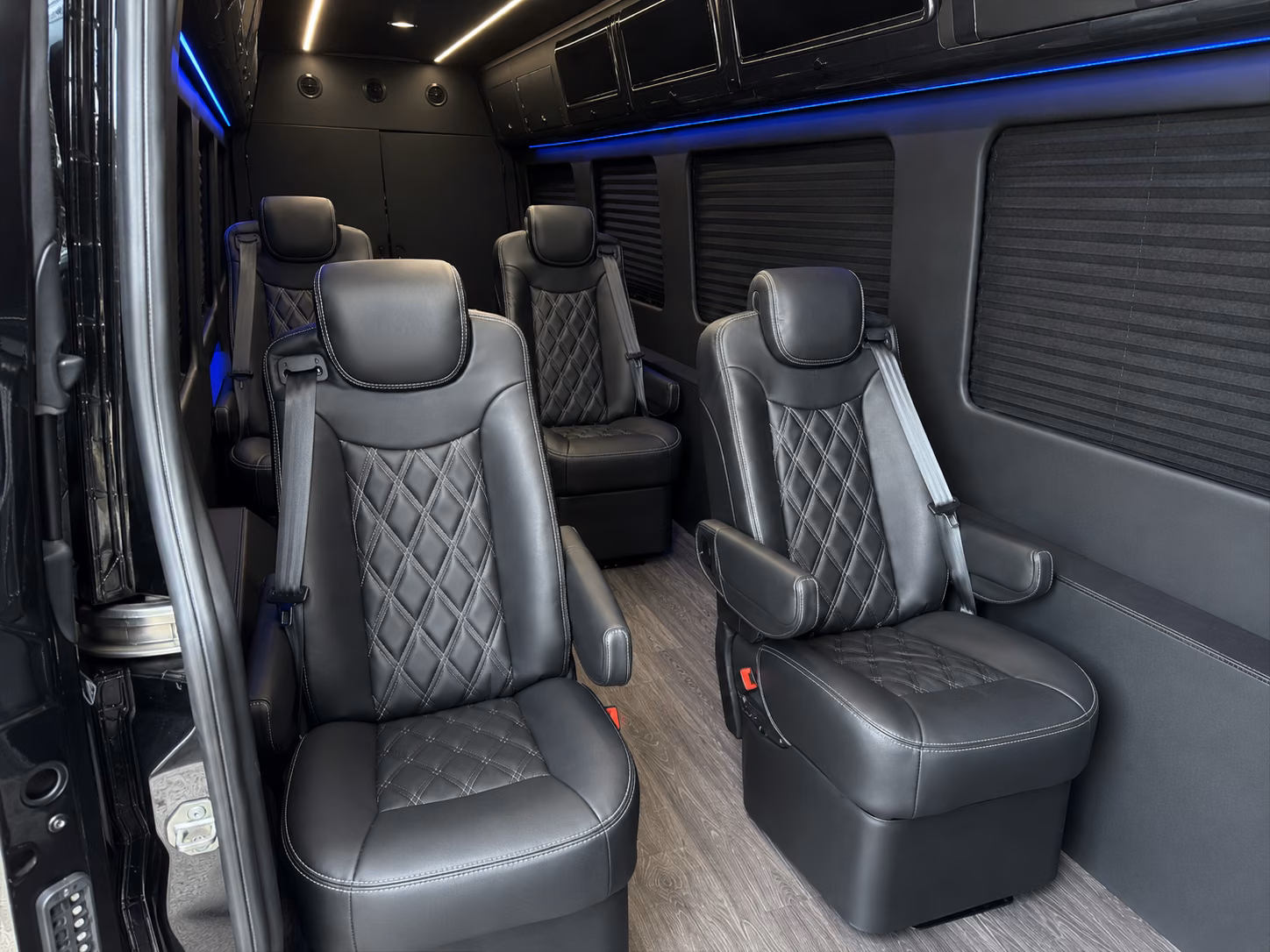 west valley city 15 passenger sprinter van inside
