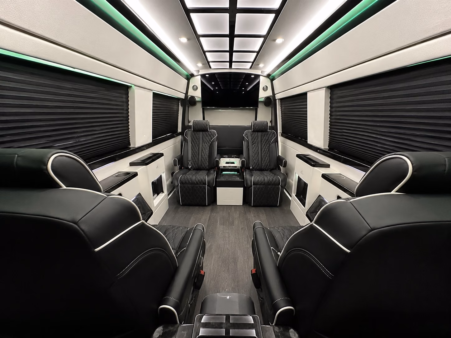 west valley city 20 passenger sprinter van inside