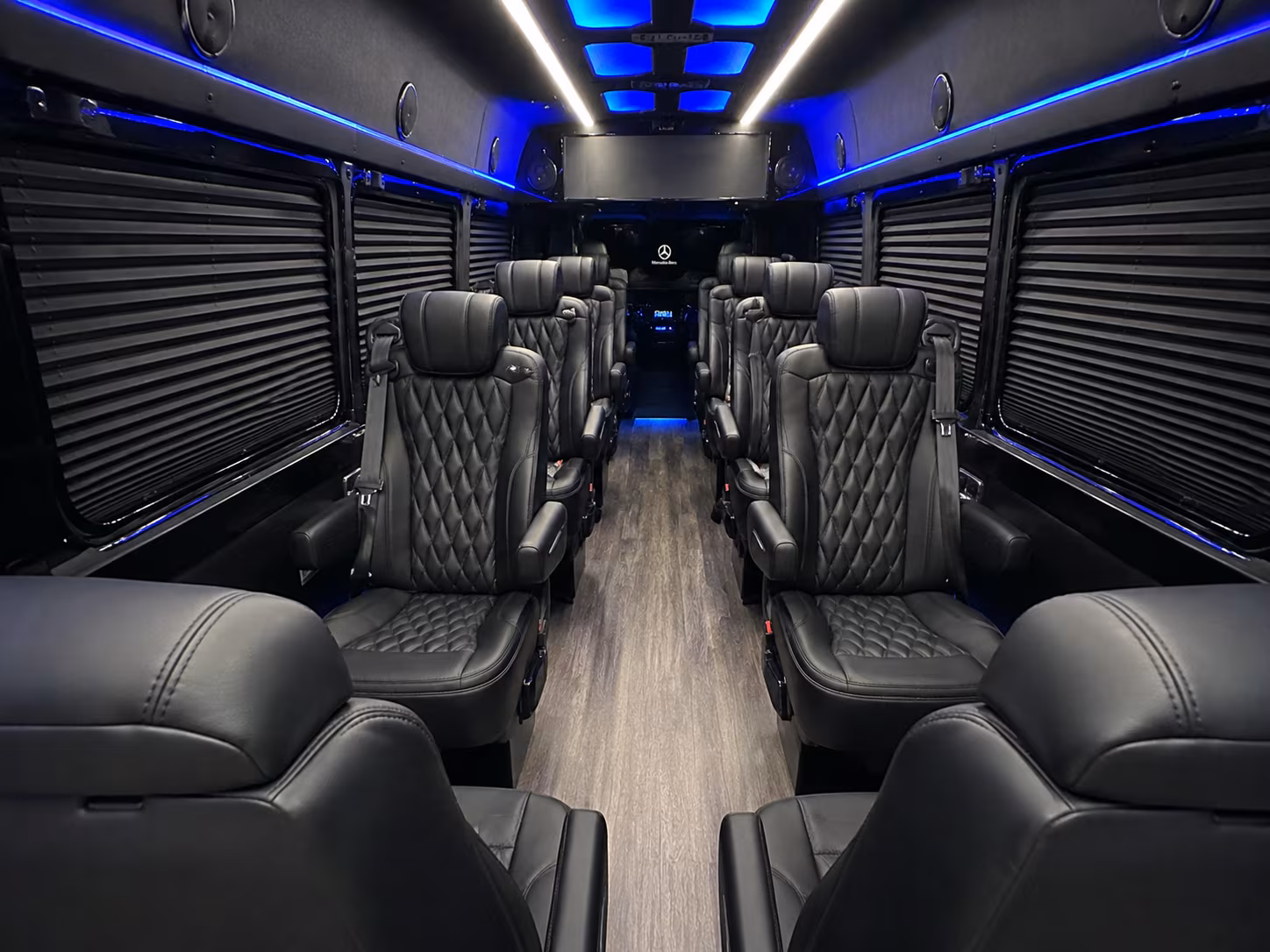 west valley city 20 passenger sprinter van interior