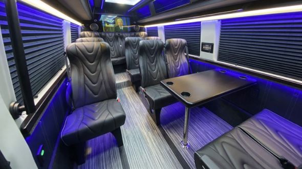 west valley city 18 passenger sprinter van interior